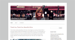 Desktop Screenshot of debbiesjournal.com